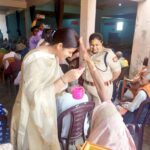 वृद्धाश्रम में डीएम, एसपी और सीडीओ ने खेली होली