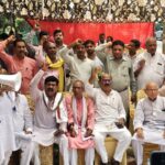 राज्य सरकार की कर्मचारी विरोधी नीतियों के विरोध 75 जनपदों में गांधीवादी सत्याग्रह आंदोलन