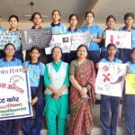 विश्व तंबाकू निषेध दिवस की पूर्व संध्या पर नवयुग कन्या महाविद्यालय जागरूक कार्यक्रम का आयोजन किया गया.