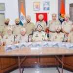 अमृतसर में सीमा पार हथियार तस्करी नेटवर्क का पर्दाफाश 4 गिरफ्तार 10 पिस्टल और कारतूस बरामद विदेश से मिल रहे थे निर्देश, पुलिस खंगाल रही सबूत