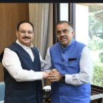 केंद्रीय स्वास्थ्य मंत्री नड्डा से मिले सांसद तरुण चुघ स्वास्थ्य तंत्र की बदहाली का उठाया मुद्दा कहा पंजाब में इलाज के लिए भटक रहे लोग