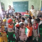 स्वतंत्रता दिवस के मौके पर आंगनबाडी केंद्रों पर देशभक्ति का संदेश