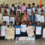 नवयुग कन्या महाविद्यालय में हर घर तिरंगा अभियान के अंतर्गत “सैनिकों को आभार पत्र” प्रतियोगिता आयोजित