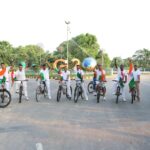 वन्दे मातरम्-150 के उपलक्ष्य में “हर घर तिरंगा” साइकिल रैली आयोजित