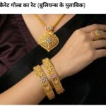 देश में सस्ता हुआ सोना चांदी जानिए अपने शहर में क्या है आज का भाव, पढिए पूरी खबर