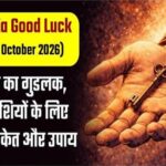 Aaj Ka Good Luck (28th October 2026):  आज का गुडलक, 12 राशियों के लिए शुभ संकेत और उपाय